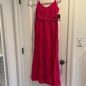Universal Thread Vibrant Pink Maxi Dress Size- Small